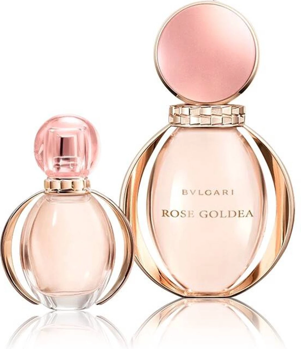 Bvlgari Rose Goldea Giftset - 50 Ml Eau De Parfum Spray + 15 Ml Eau De Parfum Tasspray - Cadeauset Voor Dames - Afbeelding 2