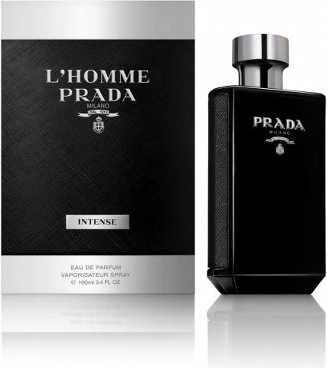 Prada L'Homme Intense 100ml - Eau De Parfum - Herenparfum - Afbeelding 18