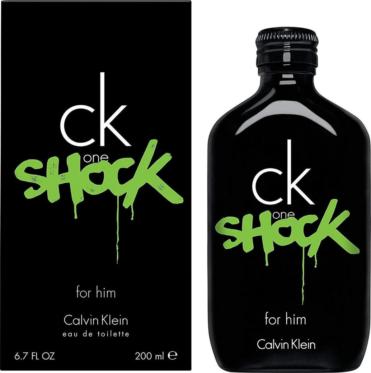 Calvin Klein CK One Shock 200 Ml - Eau De Toilette - Herenparfum - Afbeelding 7