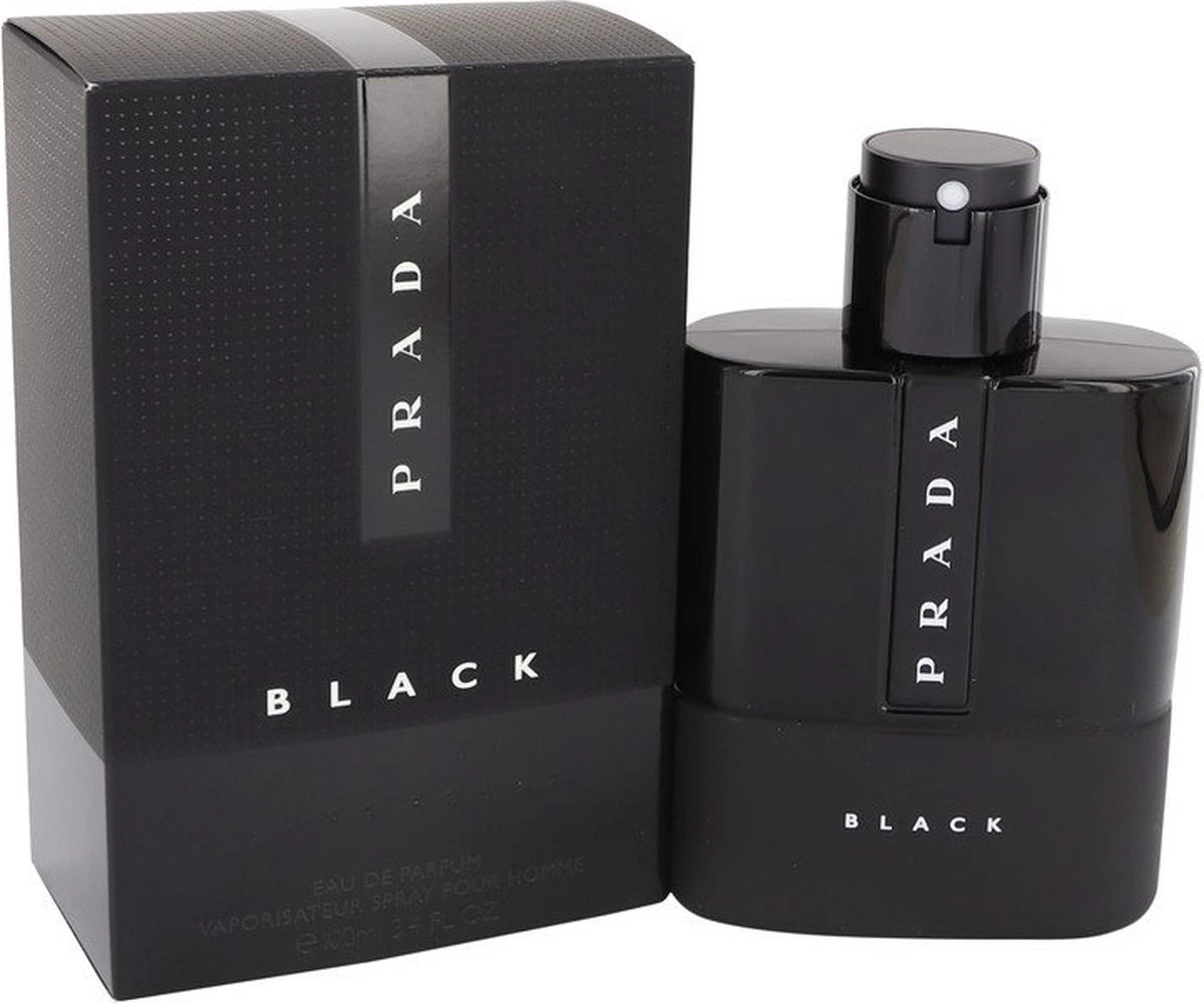 Prada Luna Rossa Black 100 Ml - Eau De Parfum - Herenparfum - Afbeelding 3