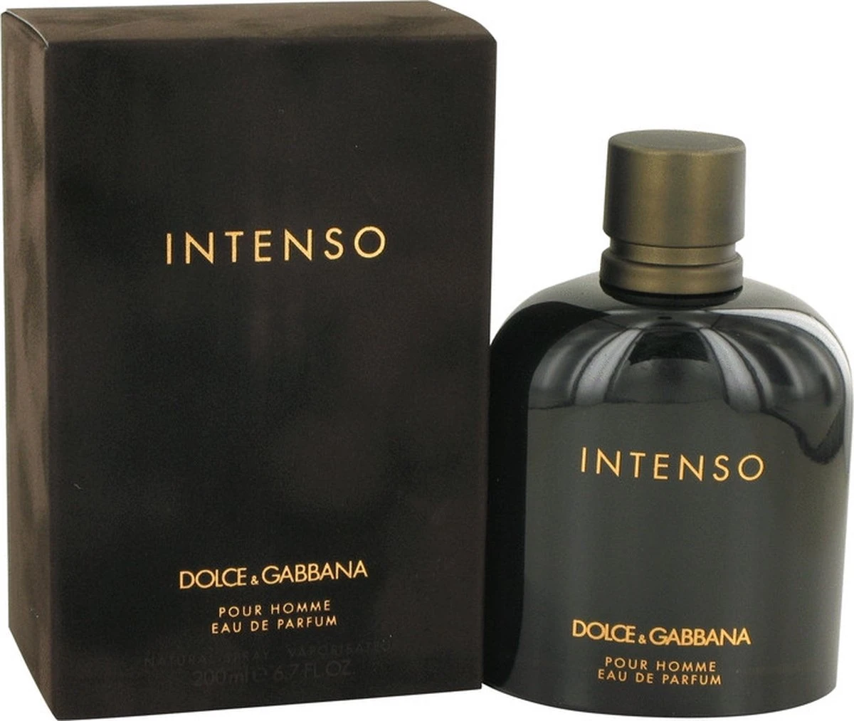 Dolce Gabbana - Pour Homme Intenso - Eau De Parfum - 200Ml - Afbeelding 4