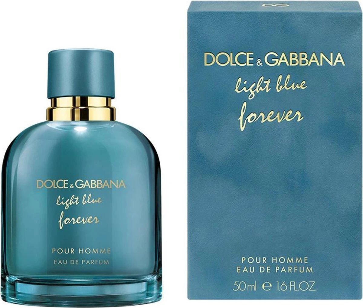Dolce & Gabbana Light Blue Pour Homme Forever - 50 Ml - Eau De Parfum Spray - Herenparfum - Afbeelding 2