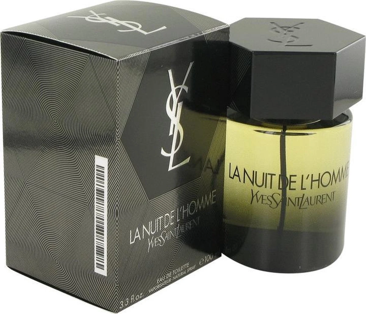 Yves Saint Laurent La Nuit De L'Homme 100 Ml - Eau De Toilette - Herenparfum - Afbeelding 10