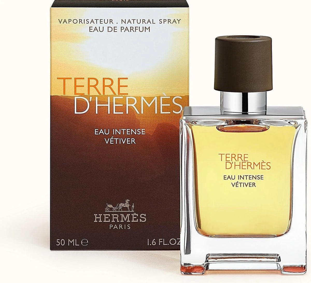 Hermes - Terre D´Hermes Eau Intense Vetiver - Eau De Parfum - 50ML - Afbeelding 6