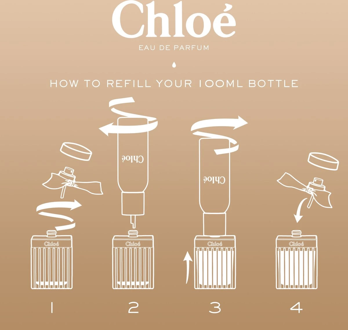 Chloé Chloé Eau De Parfum 100ml Spray - Afbeelding 6