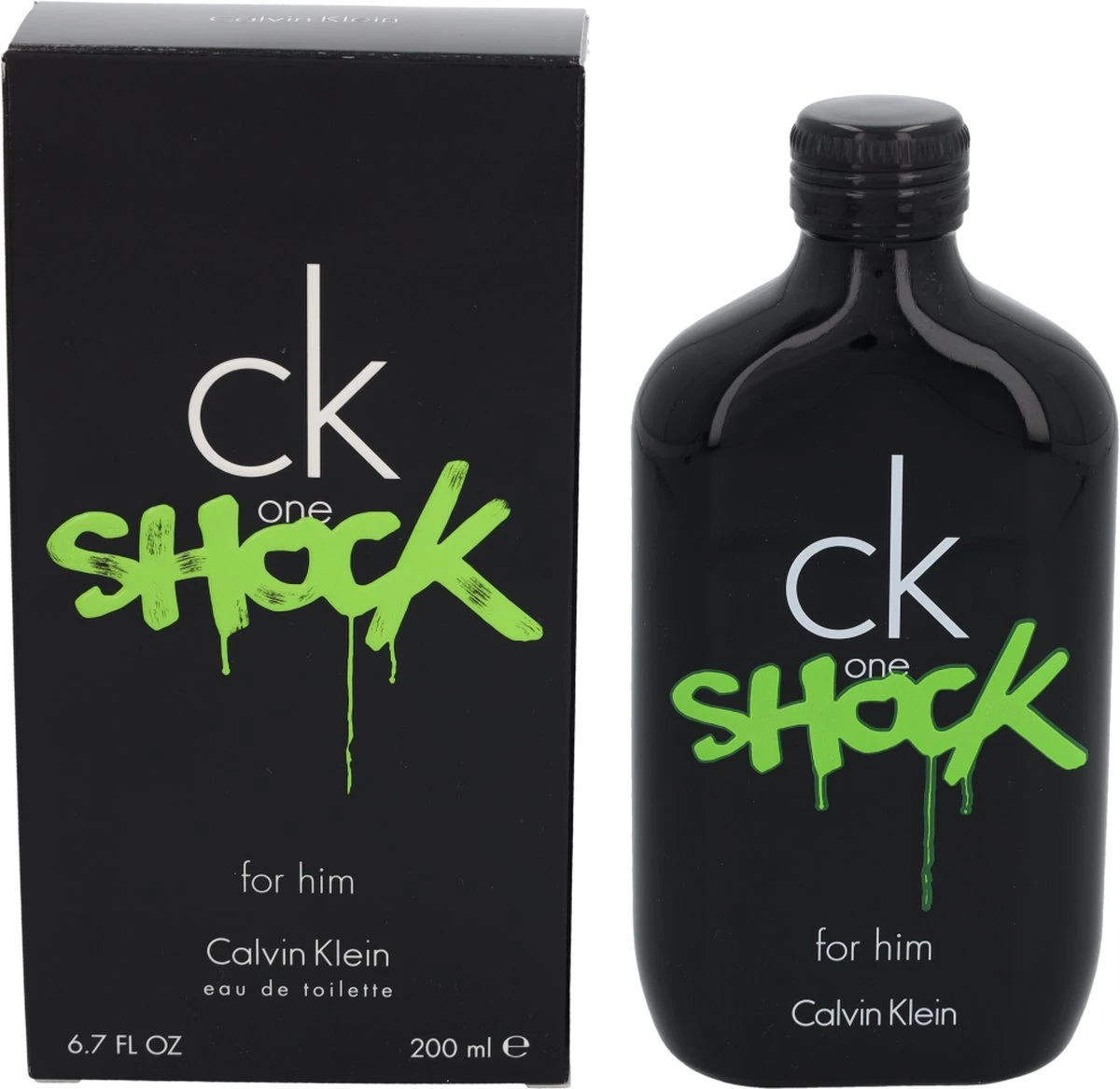 Calvin Klein CK One Shock 200 Ml - Eau De Toilette - Herenparfum - Afbeelding 9