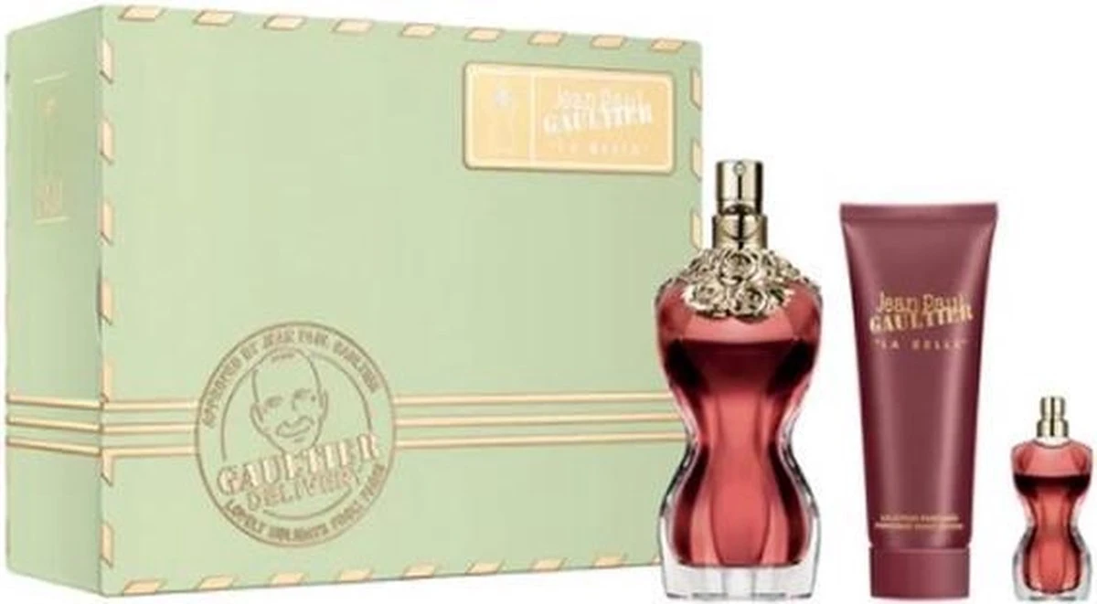 Jean Paul Gaultier La Belle 50ml Edp + 6ml Edp + 75ml Bodylotion Geschenkset - Afbeelding 2