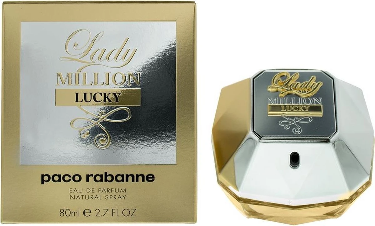 Paco Rabanne Lady Million Lucky 80 Ml - Eau De Parfum - Damesparfum - Afbeelding 4