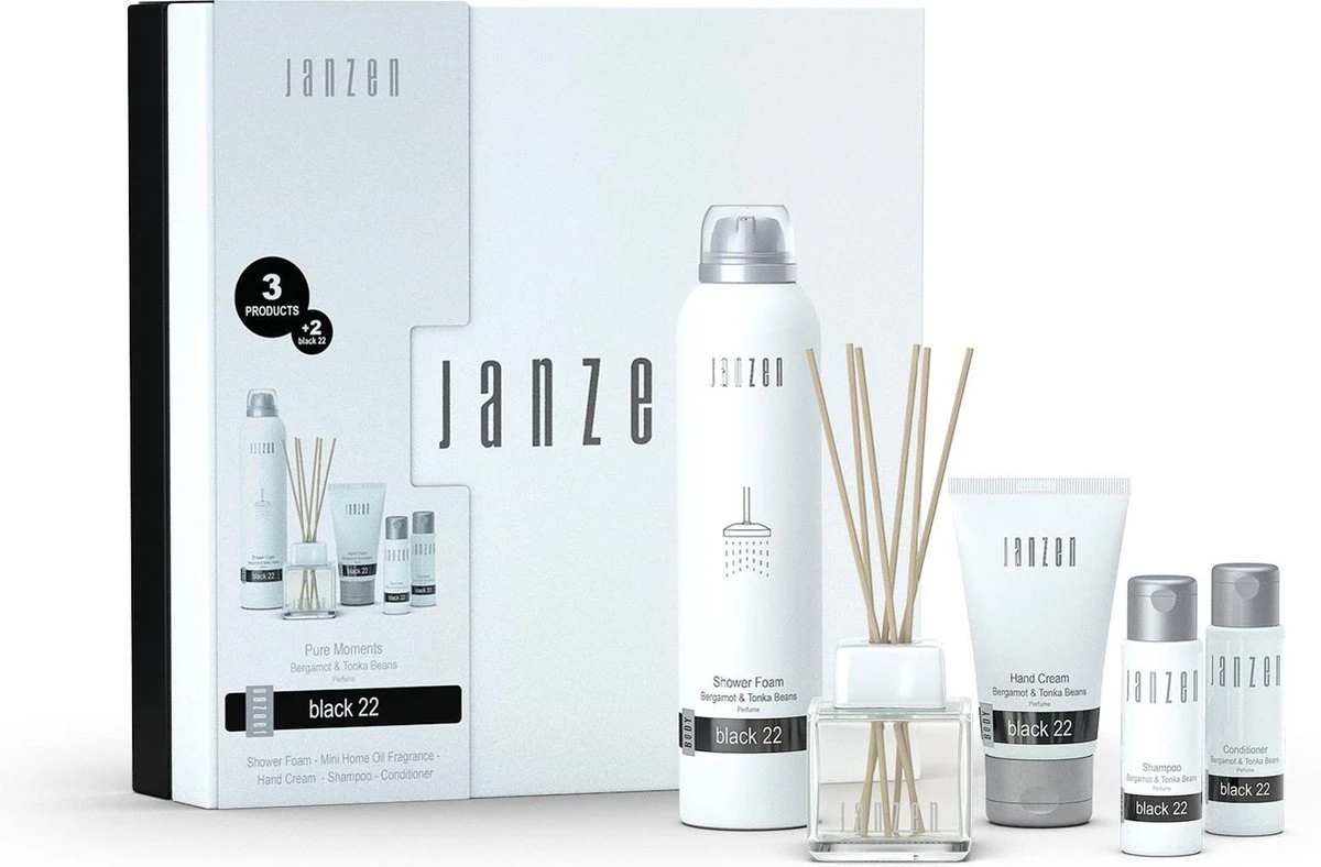 JANZEN Pure Moments Giftset Black 22 - Afbeelding 2
