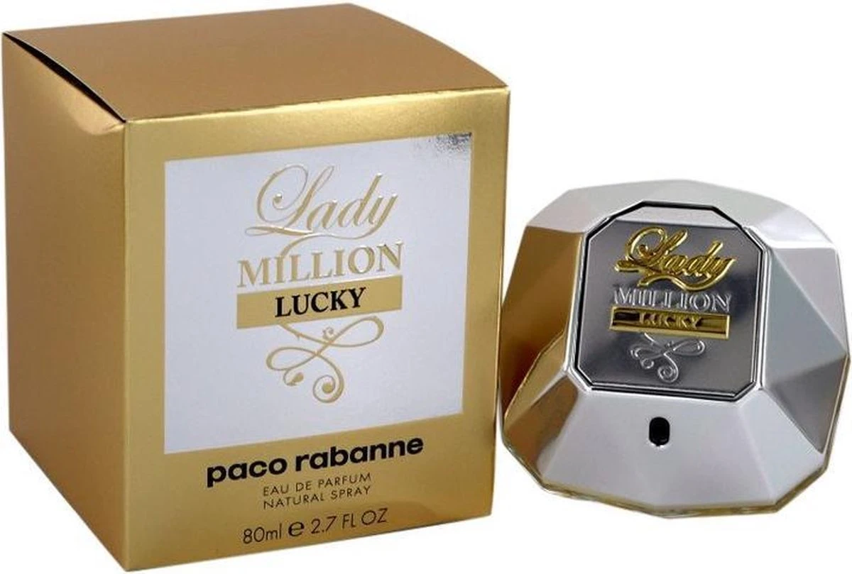 Paco Rabanne Lady Million Lucky 80 Ml - Eau De Parfum - Damesparfum - Afbeelding 6