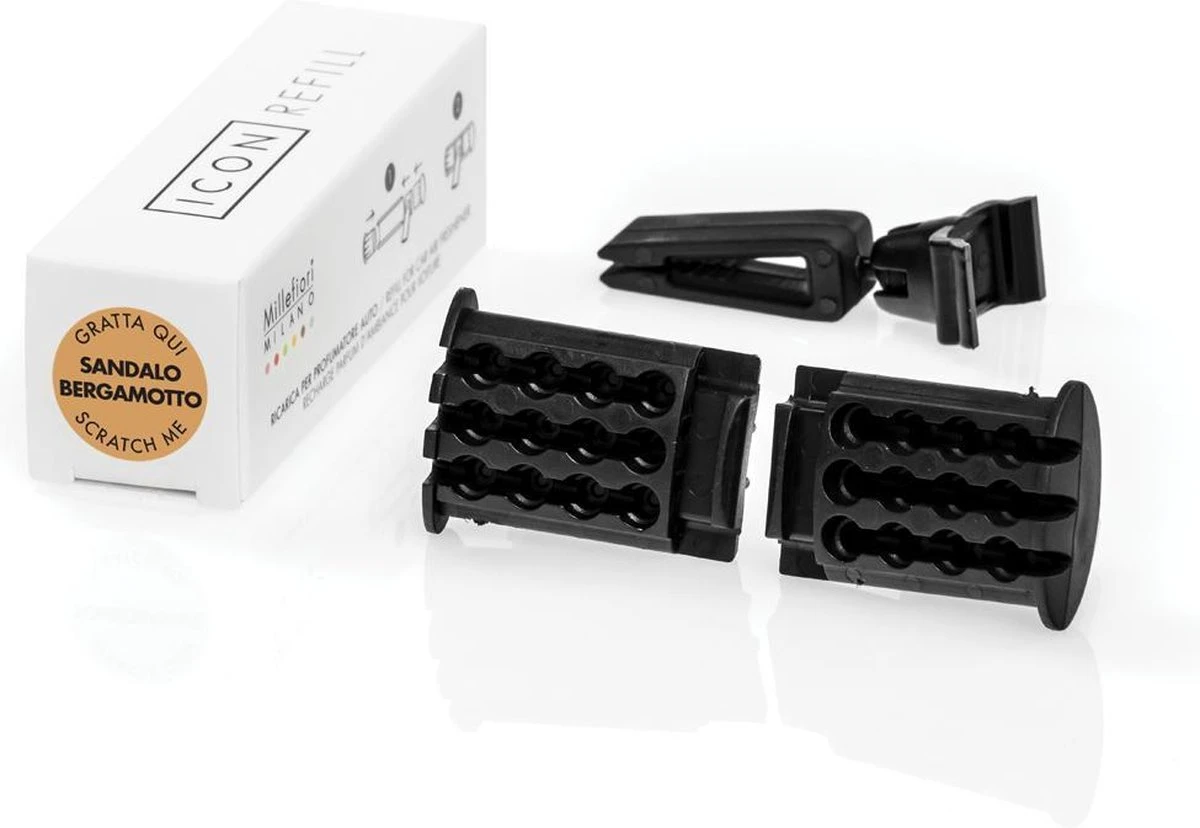 Millefiori Milano Auto Parfum - Refill - Sandalo Bergamotto