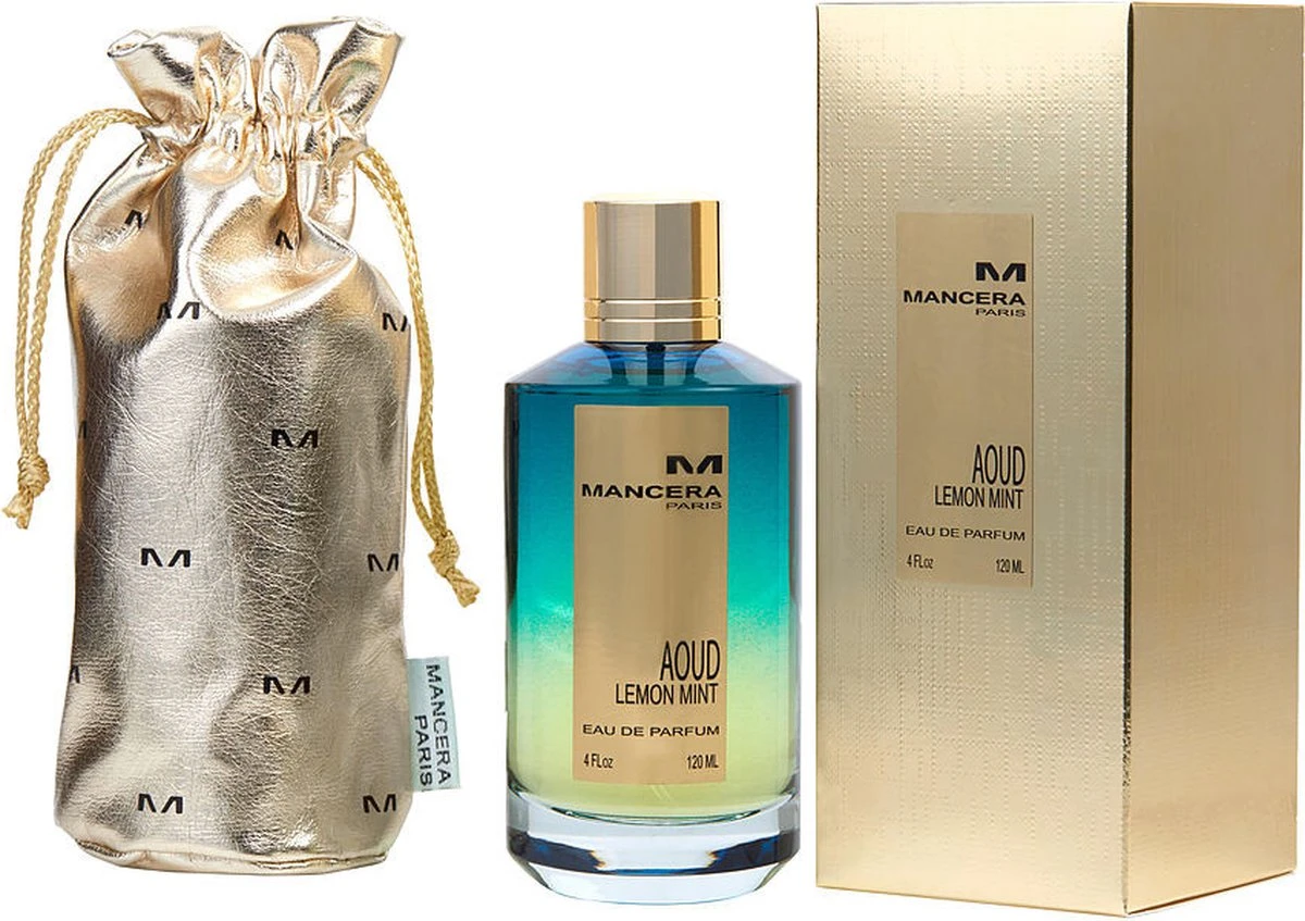 Mancera Paris - Aoud Lemon Mint - Eau De Parfum - 120 Ml - Unisex Geur - Afbeelding 2
