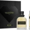 Valentino Uomo Born In Roma Yellow Dream Giftset - 50 Ml Eau De Toilette Spray + 15 Ml Eau De Toilette Tasspray - Cadeauset Voor Heren