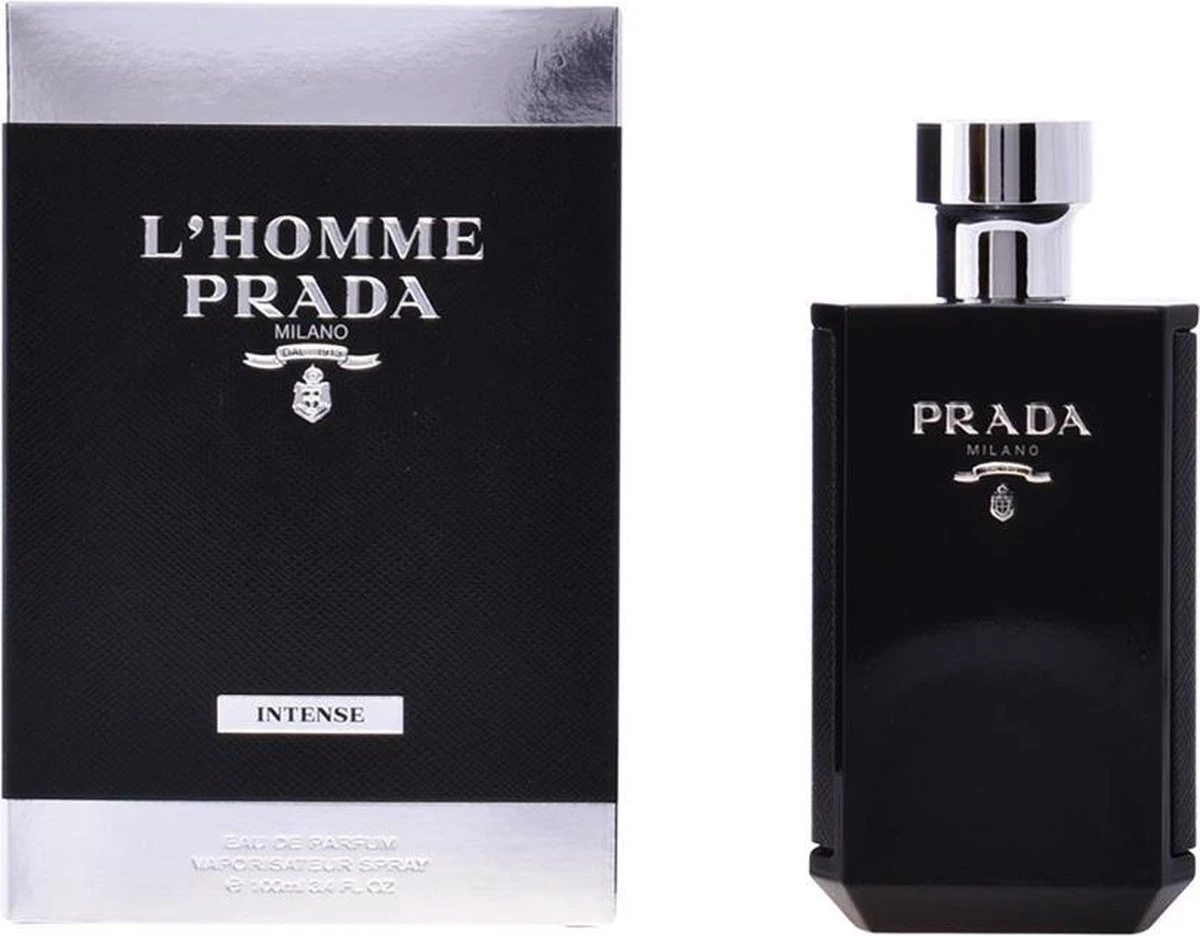Prada L'Homme Intense 100ml - Eau De Parfum - Herenparfum - Afbeelding 11