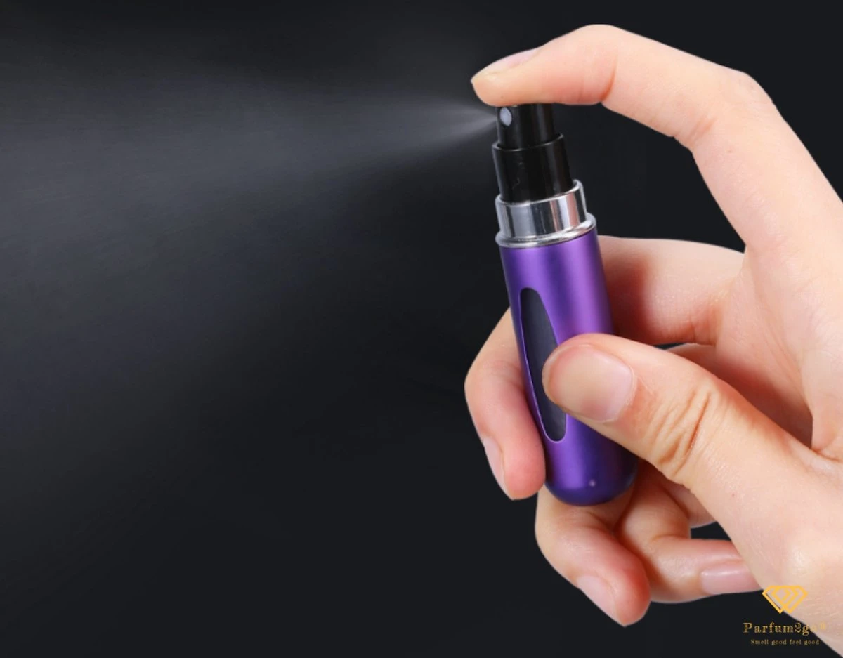 Parfum2go® Essentials 5 Ml Parfumverstuivers 13 Kleuren. Zilver Grijs - Afbeelding 5