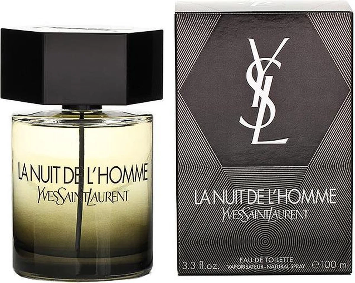 Yves Saint Laurent La Nuit De L'Homme 100 Ml - Eau De Toilette - Herenparfum - Afbeelding 14