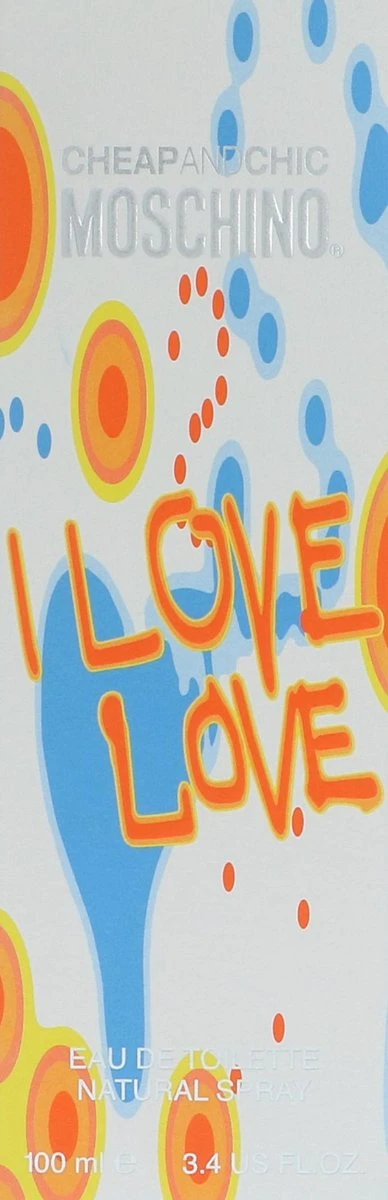 Moschino I Love Love 100 Ml - Eau De Toilette - Damesparfum - Afbeelding 2