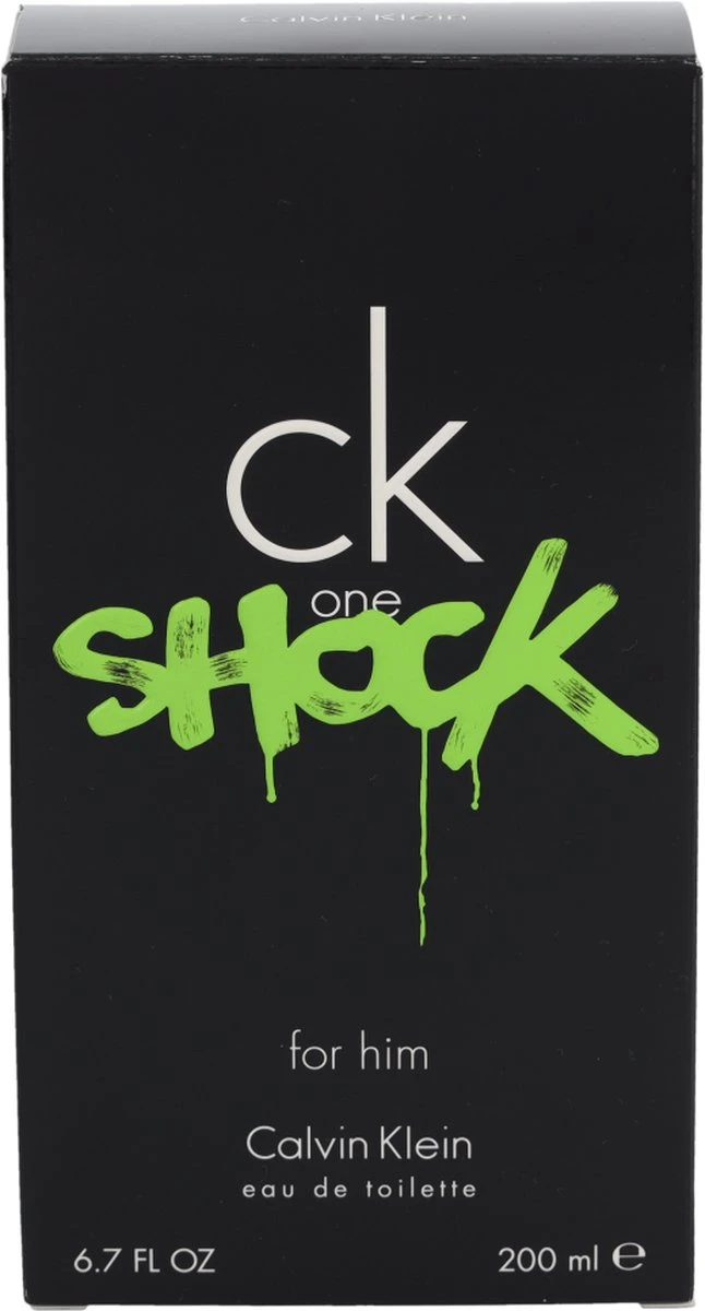 Calvin Klein CK One Shock 200 Ml - Eau De Toilette - Herenparfum - Afbeelding 6