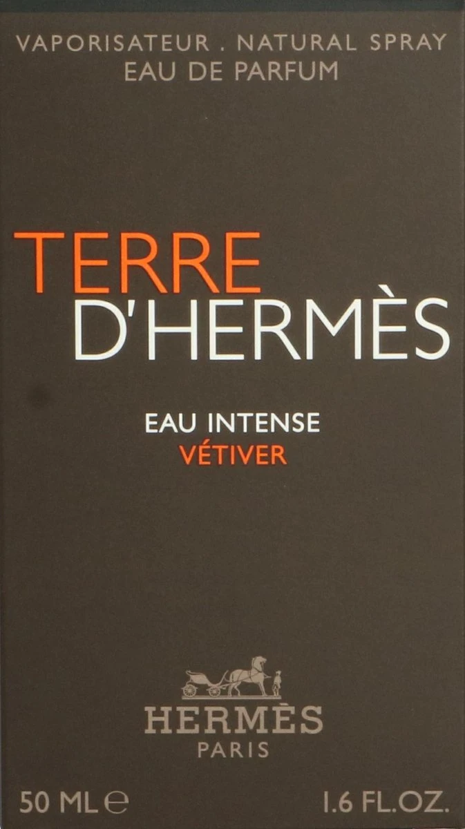 Hermes - Terre D´Hermes Eau Intense Vetiver - Eau De Parfum - 50ML - Afbeelding 5