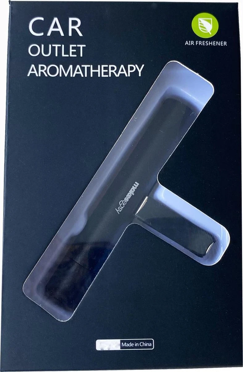 Luxe Auto Luchtverfrisser - 3 Aroma Geuren - Auto Verfrisser - Auto Luchtje - Zwart - Afbeelding 6