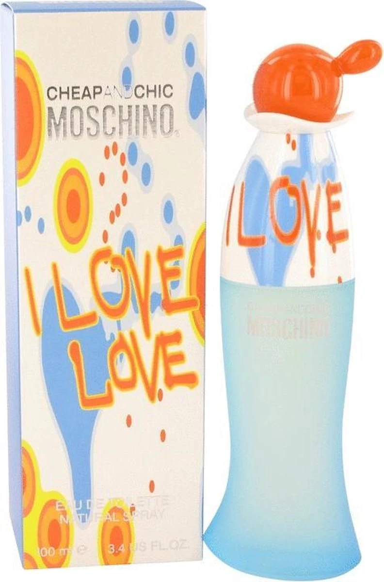 Moschino I Love Love 100 Ml - Eau De Toilette - Damesparfum - Afbeelding 9