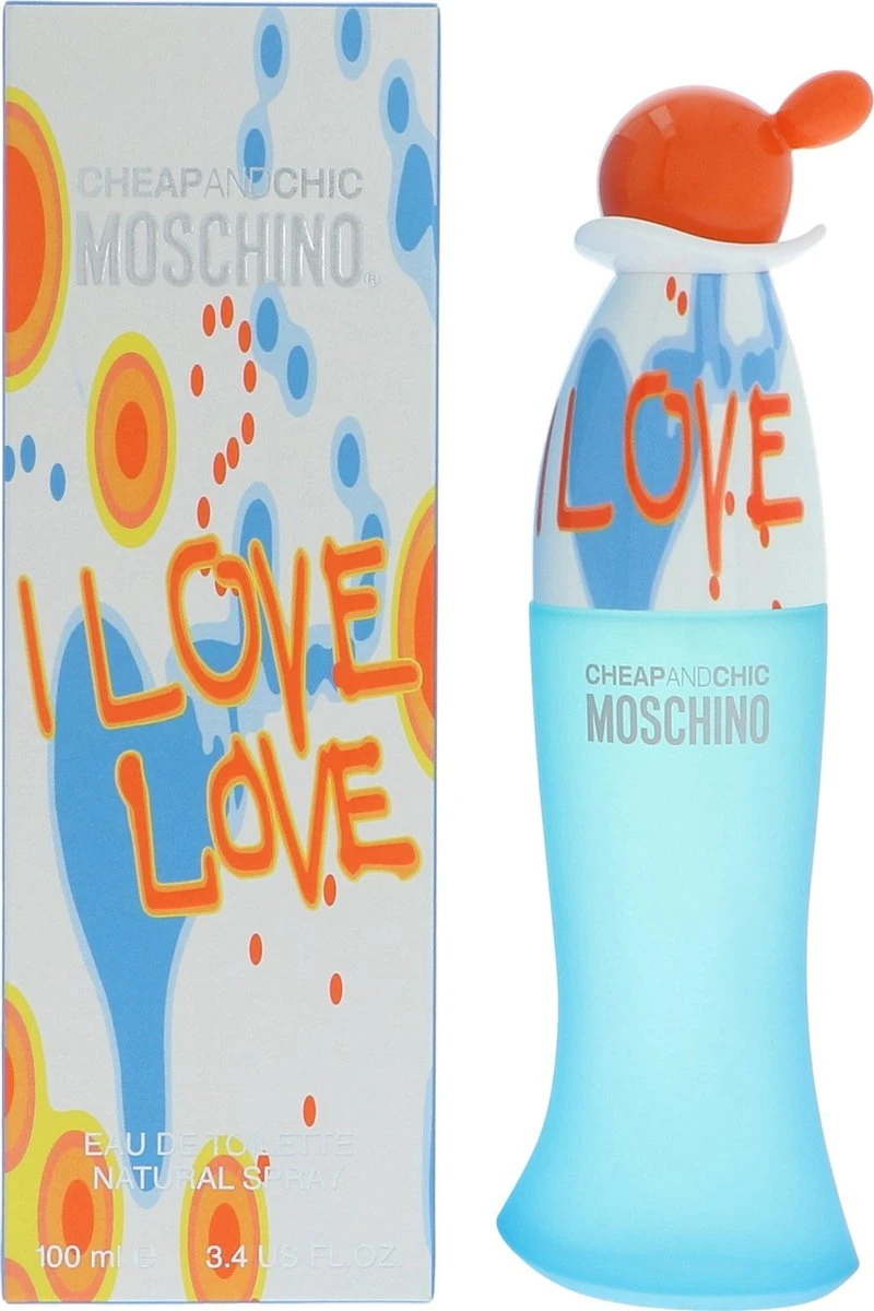Moschino I Love Love 100 Ml - Eau De Toilette - Damesparfum - Afbeelding 5