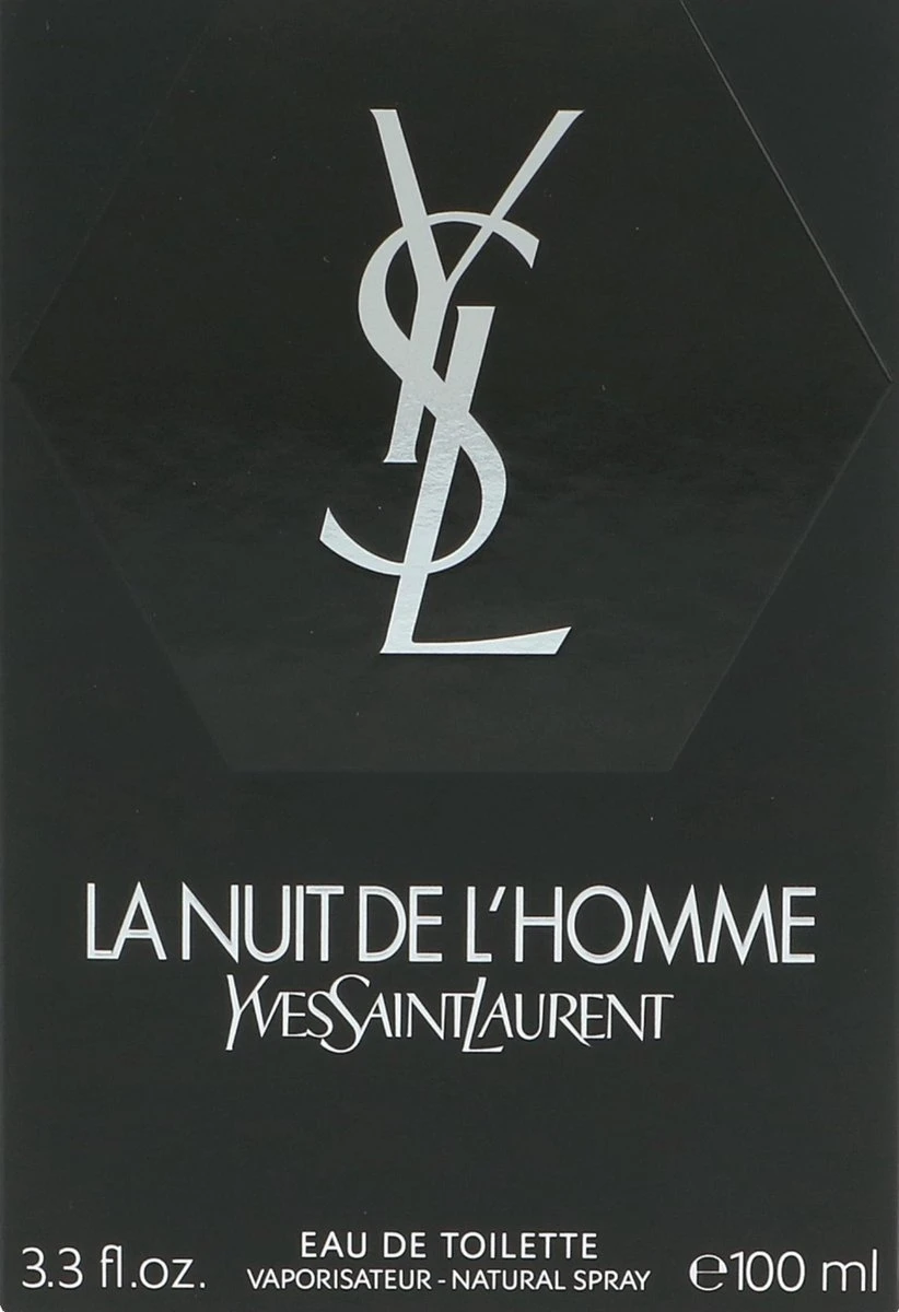 Yves Saint Laurent La Nuit De L'Homme 100 Ml - Eau De Toilette - Herenparfum - Afbeelding 13