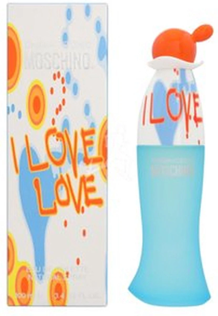 Moschino I Love Love 100 Ml - Eau De Toilette - Damesparfum - Afbeelding 4
