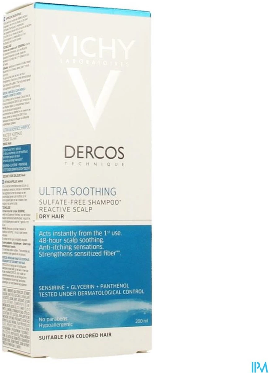 Vichy Dercos Ultra-Kalmerende Shampoo - Droog Haar - Afbeelding 7