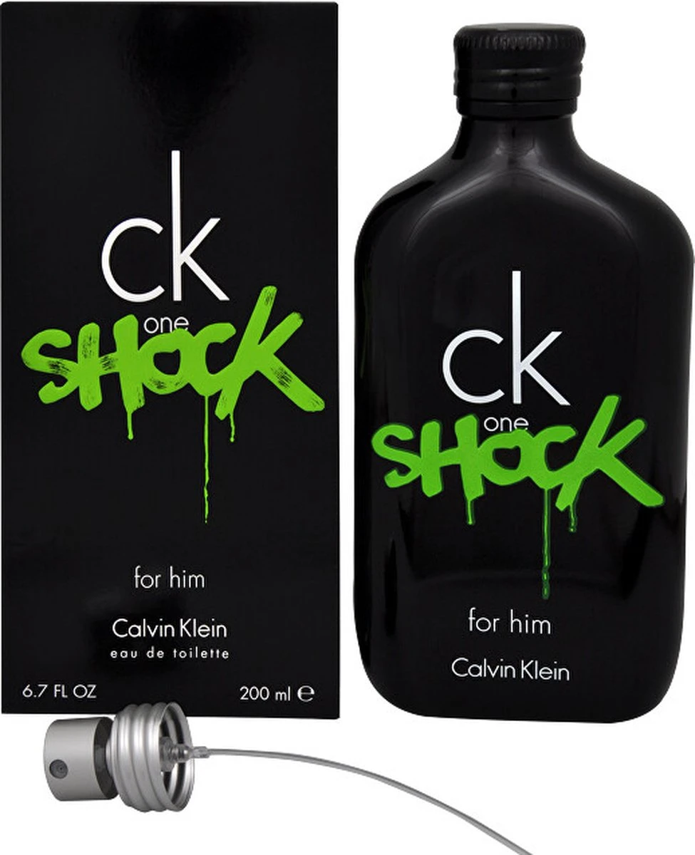 Calvin Klein CK One Shock 200 Ml - Eau De Toilette - Herenparfum - Afbeelding 10