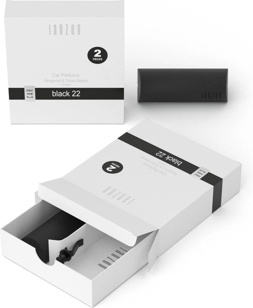 JANZEN Car Perfume Black 22 - Afbeelding 2